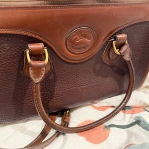 Dooney & Bourke Brown Leather Satchel